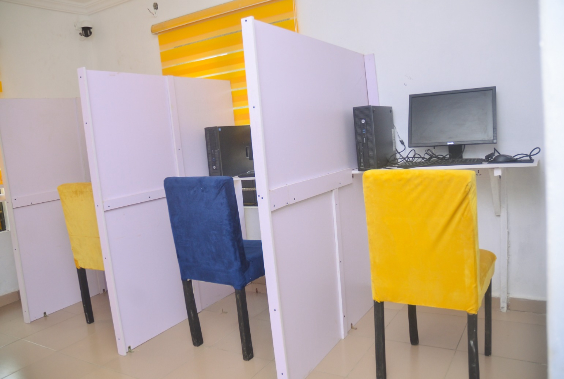 Gaffreaks computer-based testing area